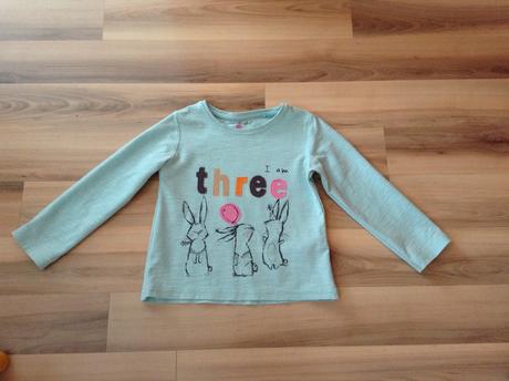 Tričko " i m three", 2-3r., next,98