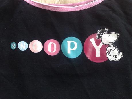 Tričko snoopy pre slečnu na leto, m