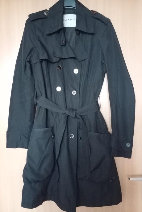 Dámsky trenčkot zara basic, zara,m