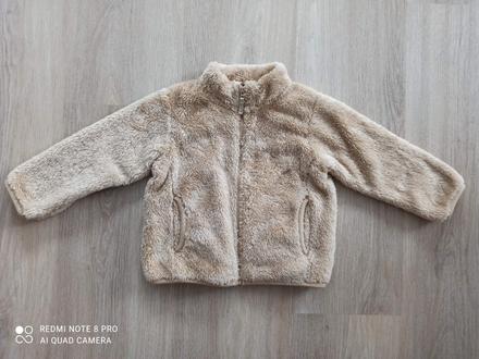 Hnedá hunata mikina veľ.104, 104