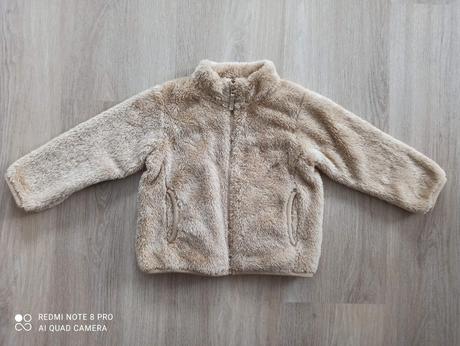 Hnedá hunata mikina veľ.104, 104