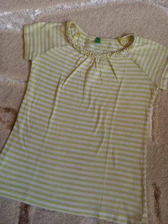 Tričko krátky rukáv, benetton,104