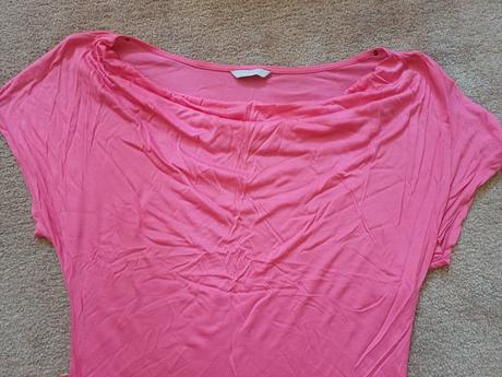Tričko ružové hm s, h&m,s