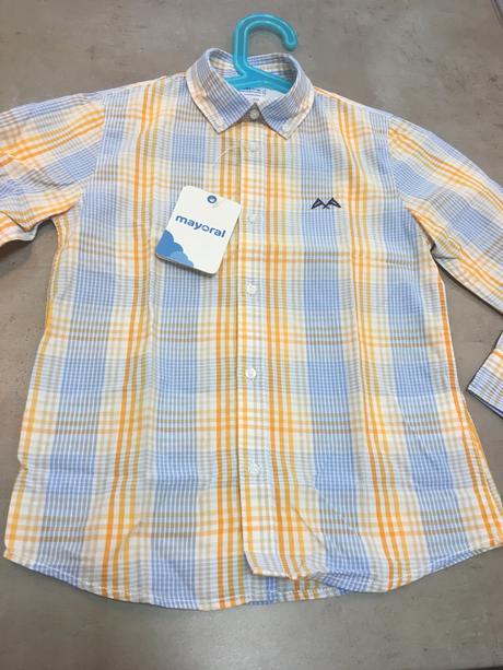 Košeľa dlhy rukáv mayoral 6-7-8, mayoral,116 / 122 / 128