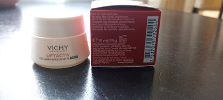 Vichy liftactive nočný krém 15 ml, 