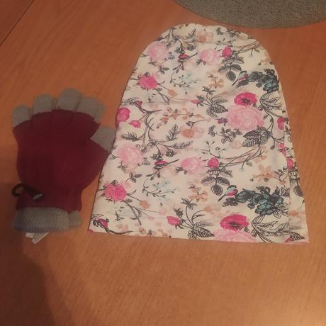 Čiapka +rukavice, 134