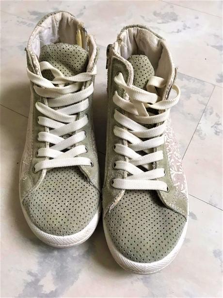 Ľanové kotníkové tenisky č. 37-37,5, 37