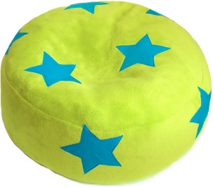 Sedací vak pinkie turquoise stars,