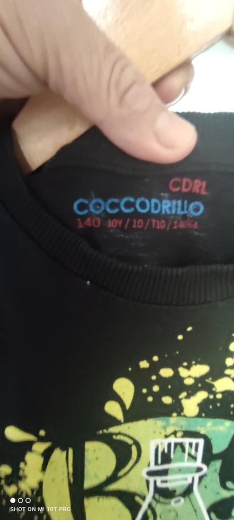Tričko s dlhým rukávom, coccodrillo,140