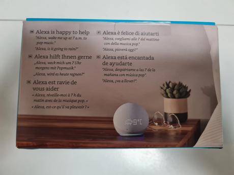 Echo dot alexa,