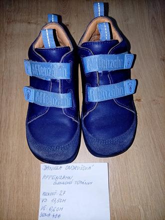 Barefoot affenzahn členkové 27, affenzahn,27