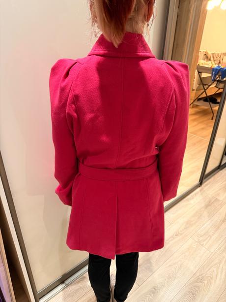 Nadherny fuchsiovy kabat, next,xxl