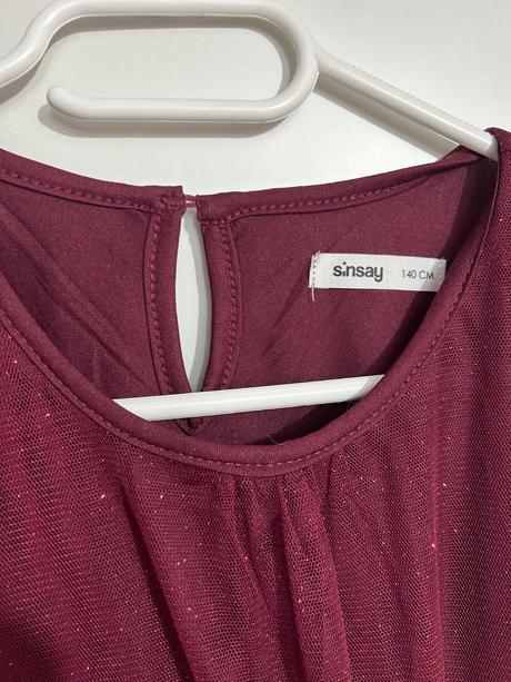 Dievčenské slávnostné šaty, sinsay,140