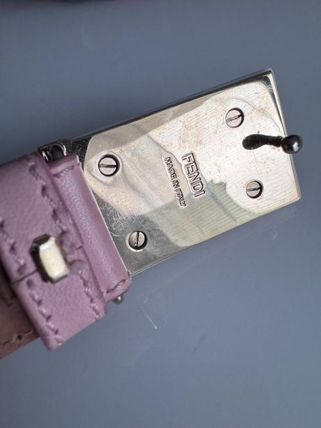 Fendi - kožený opasok, fendi