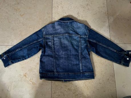 Riflová bunda, h&m,110