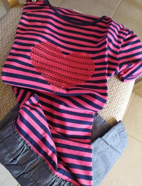 Saty top stav - s flitrovym srdieckom, reserved,152