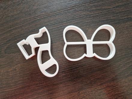 Formičky na perníky číslovky 7 a masla, 