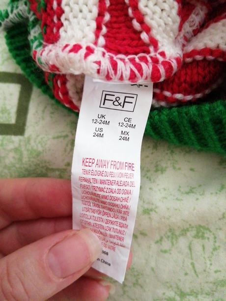 Vianočná čapica, f&f,80