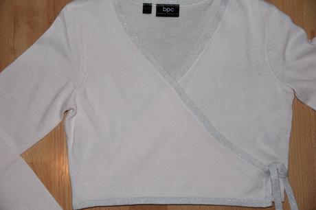 Ružové bolerko svetrík, bonprix,152