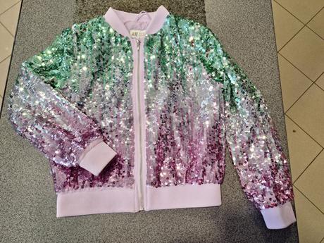 Trblietavá bunda, h&m,122