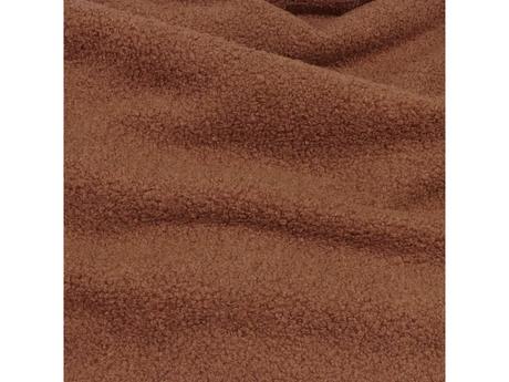 Sedací vak vrece 100x75 s podnožníkom baránkova tm,