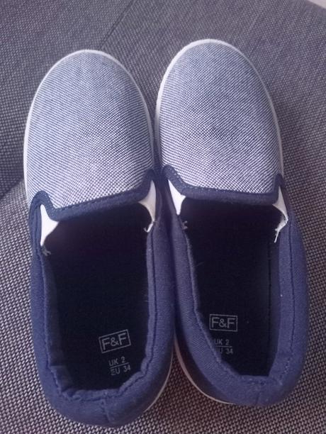 Prezuvky - plátenky, f&f,34