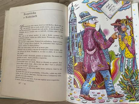 Krásna kniha malá víla s nádhernými ilustráciami, 