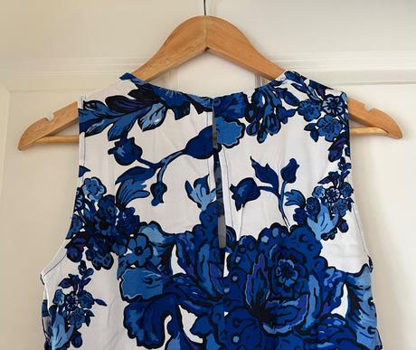 Nový modro - biely top, esmara, s/36, esmara,s