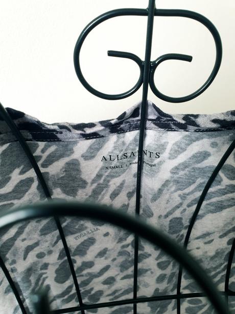 All saints tričko xs, xs