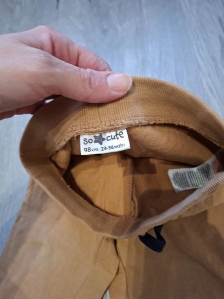 Tepláky pre chlapca 3 ks, 98