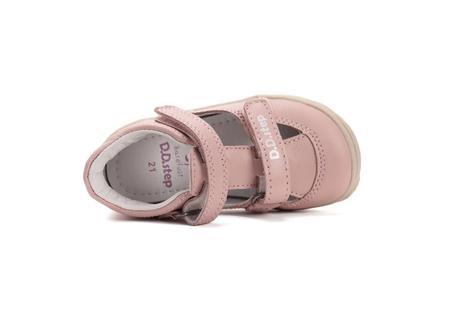 D.d.step - sandále baby pink 077, d.d.step,24 - 31