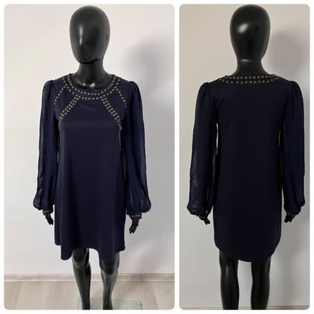 Tmavomodré šaty s kamienkami atmosphere (m), atmosphere,m