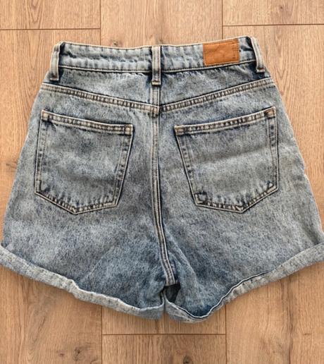 Riflové kraťasy + druhé grátis, bershka,xs
