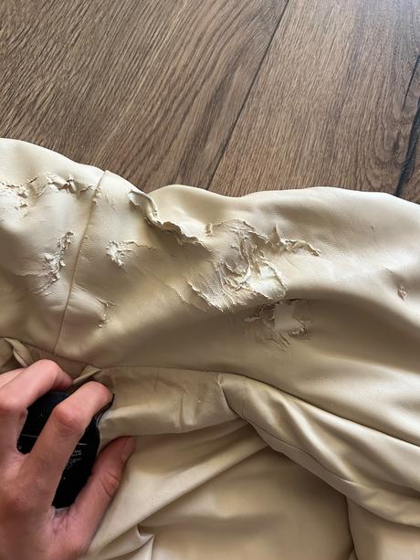 Teplá zimná bunda, stradivarius,l