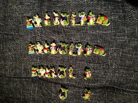 Kinder krokodily 3x, 