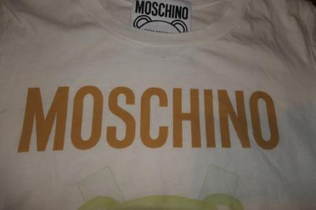 Moschino bear original damske bavlnene s/m, moschino,s