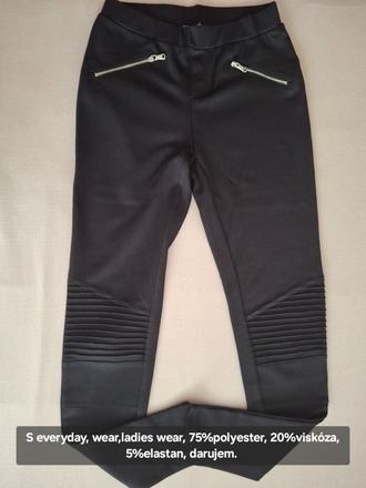 Darujem  dámske elastické čierne legíny., s