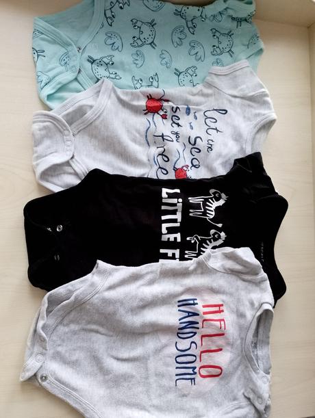 Krátkorukavove bodycka, f&f,68