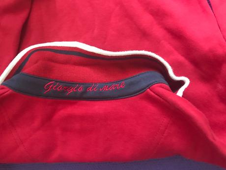 Šaty giorgo di mare červené krátke, s