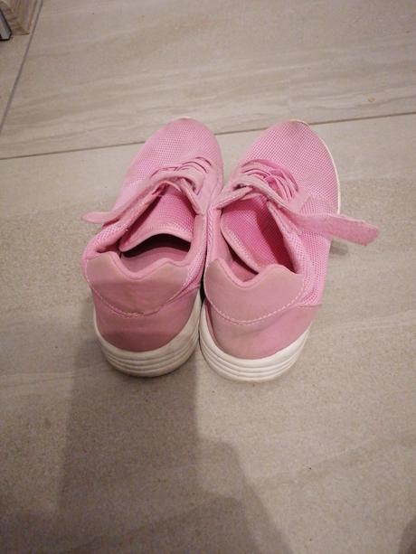 Svetloružové tenisky, f&f,37