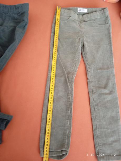 Menčestráky / kus 6 e, h&m,116