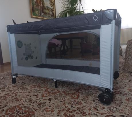 Cestovná postieľka, šírka (cm): 65,dĺžka (cm): 120