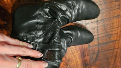 Kožené toánky zimné podšité, baťa,39