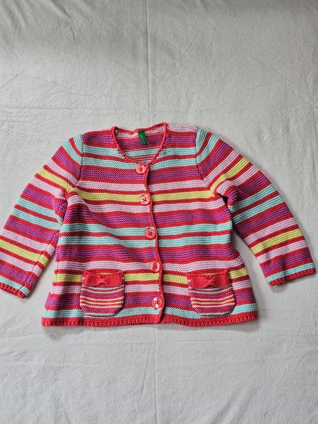 Cvernový svetrik 9-12 mes., benetton,80
