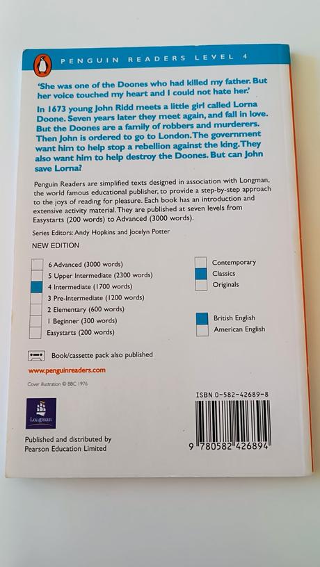 Lorna doone, r.d. blackmore, 