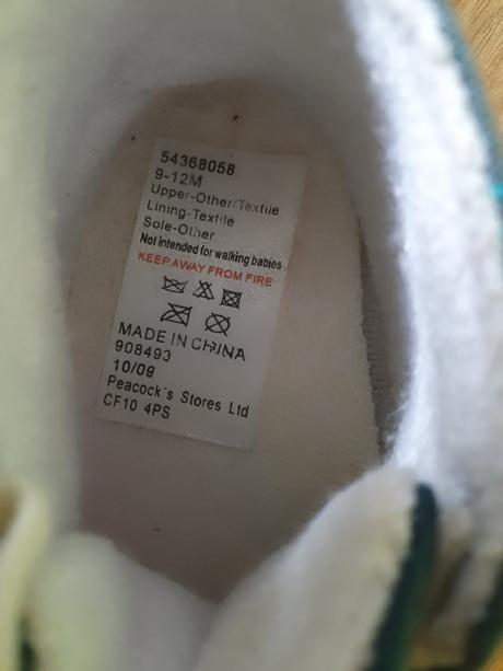 Baby topánky do 1. roka - darujem, <17