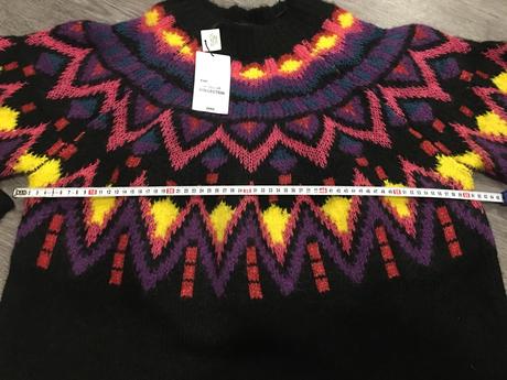 Zara oversize vlneny pletený sveter, zara,m