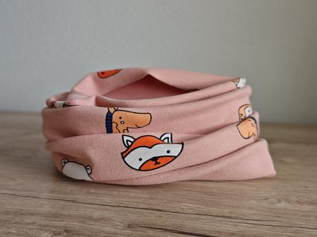 Dievčenský nákrčník zvieratká, 