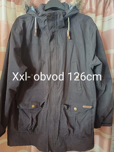 Pánska parka, xxl