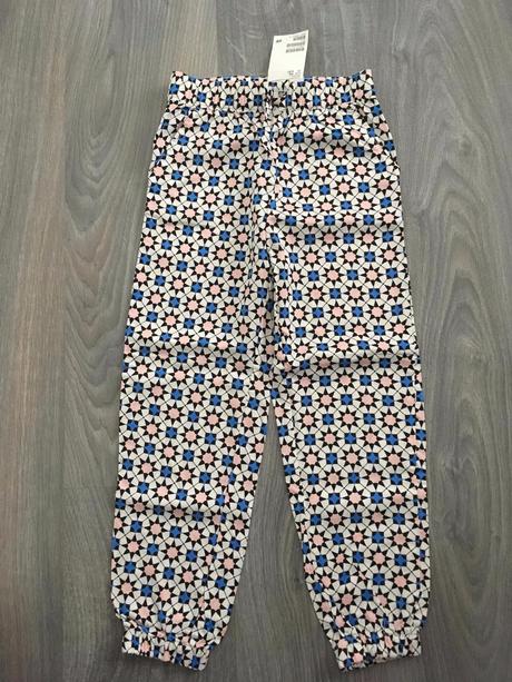 Vzorované športové nohavice, h&m,116